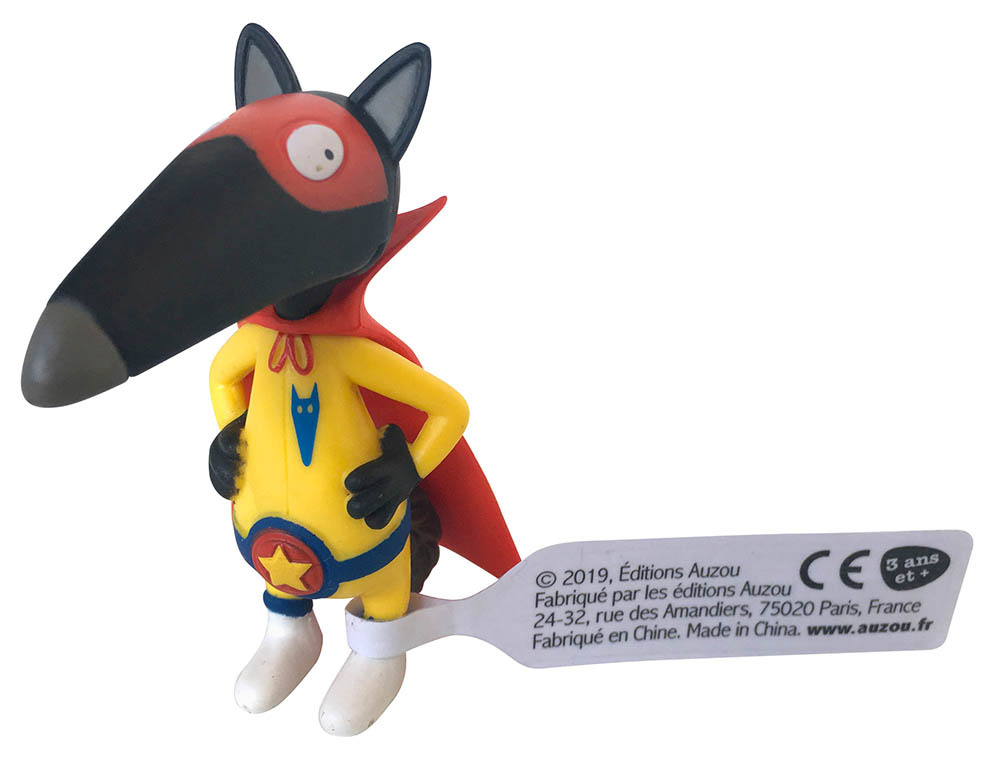 FIGURINE DU LOUP SUPER HÉROS