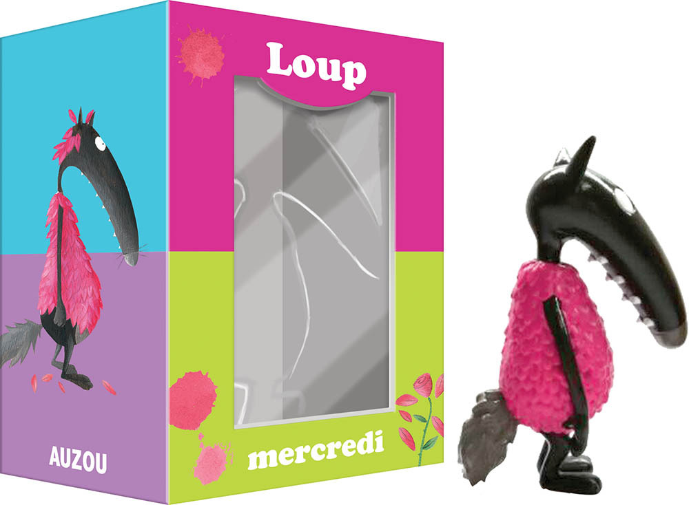 FIGURINE LOUP SEUL - MERCREDI