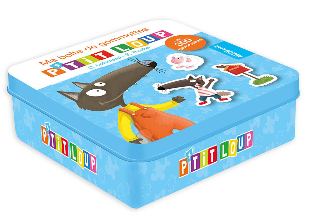 P'tit Loup - Ma boîte de gommettes