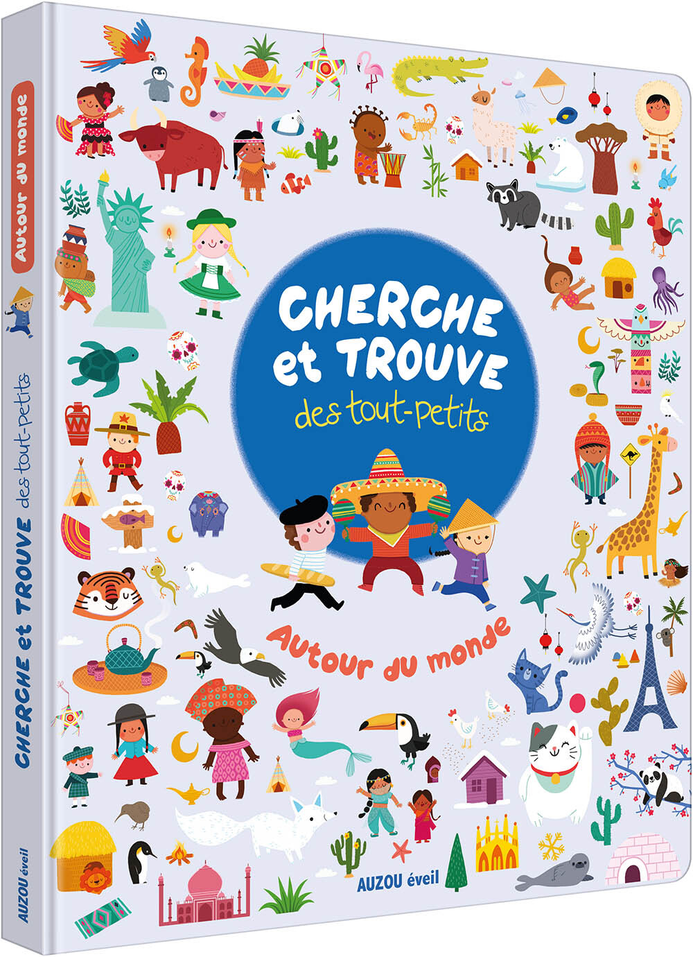 CHERCHE ET TROUVE DES TOUT-PETITS - AUTOUR DU MONDE