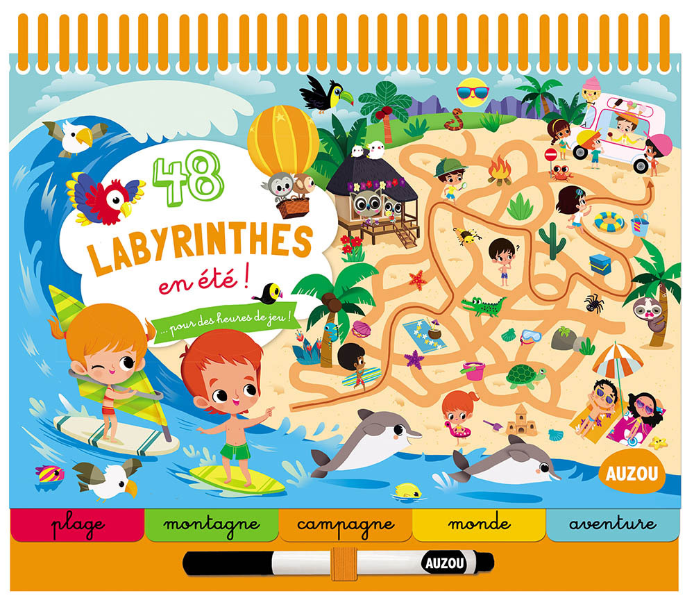 48 labyrinthes en été !
