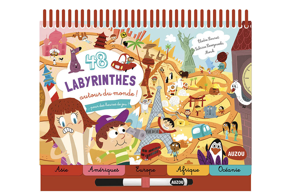 48 labyrinthes : autour du monde !