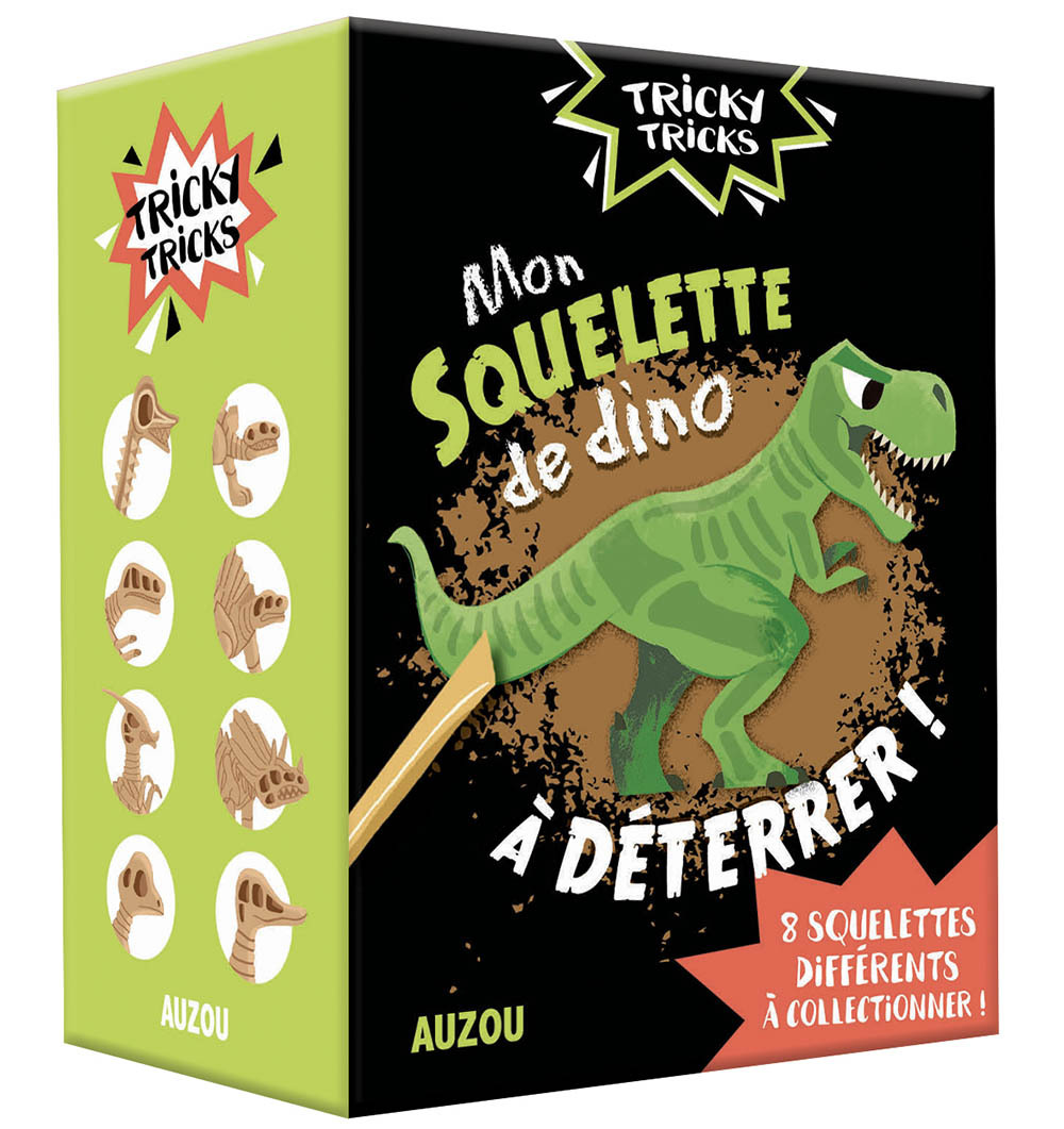 TRCKY TRICKS - MON SQUELETTE DE DINO À DÉTERRER !