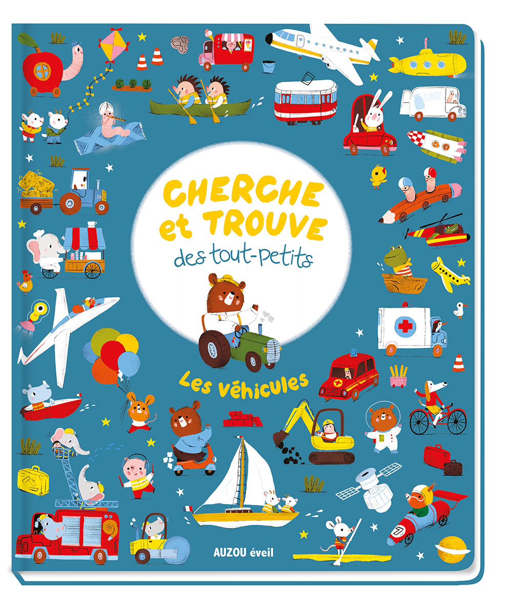 Les véhicules - Cherche et trouve des tout petits