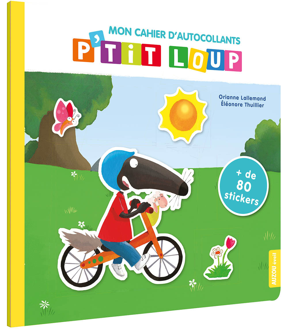 Mon cahier d'autocollants P'tit Loup