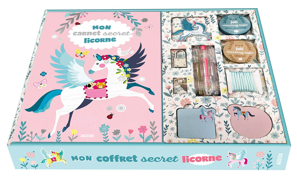 MON COFFRET SECRET LICORNE