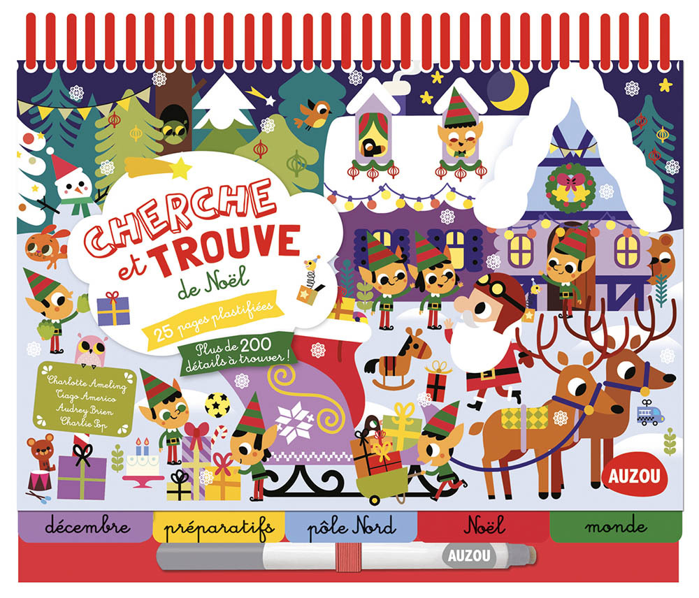 BLOC-NOTES CHERCHE ET TROUVE DE NOEL