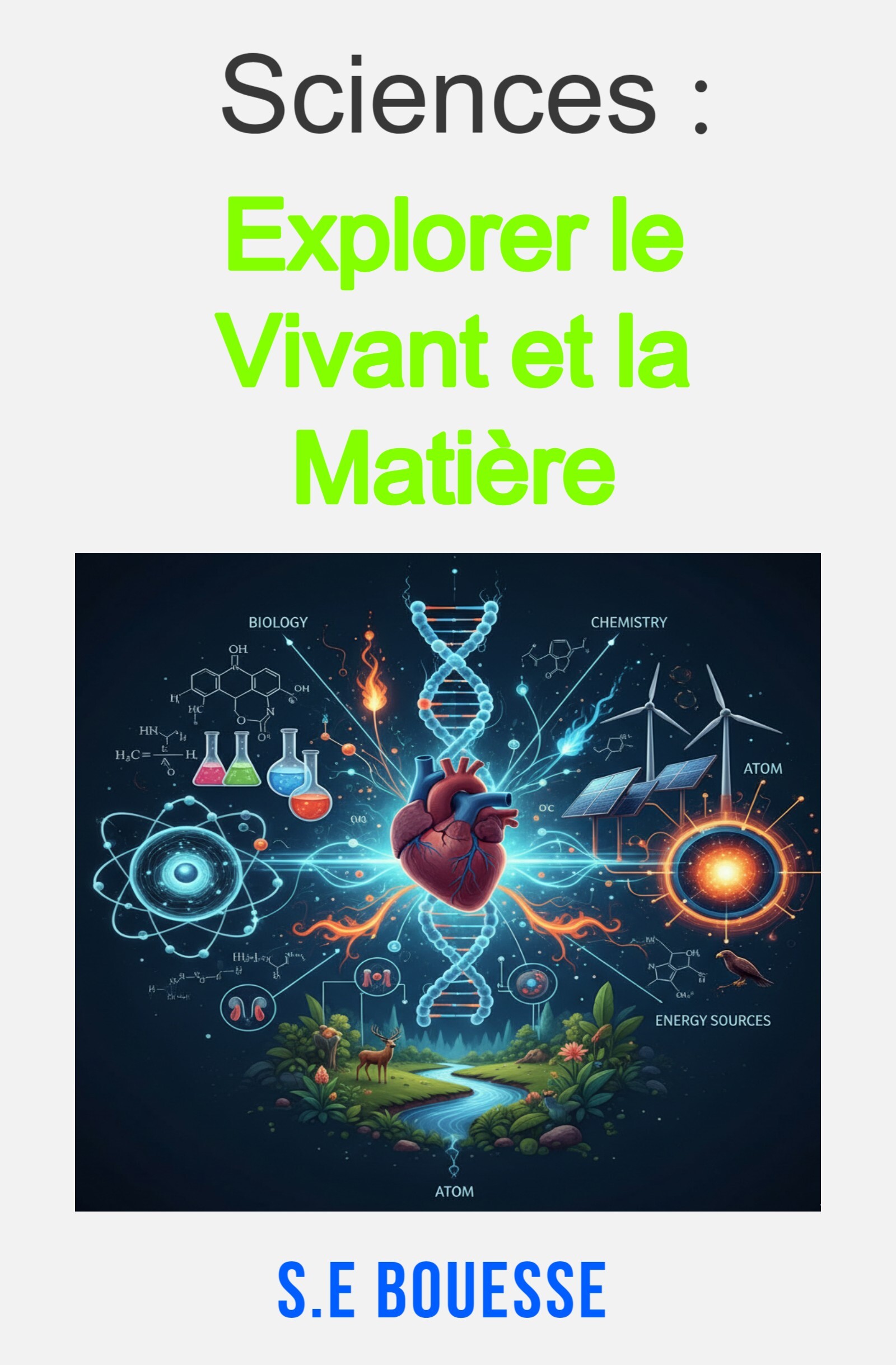 Sciences: Explorer le vivant et la matière, biologi , physique et chimie