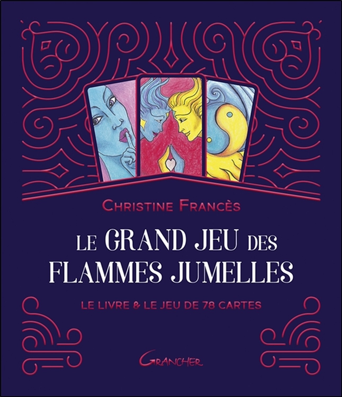 Le Grand jeu des Flammes Jumelles - Le livre & le jeu de 78 cartes - Coffret