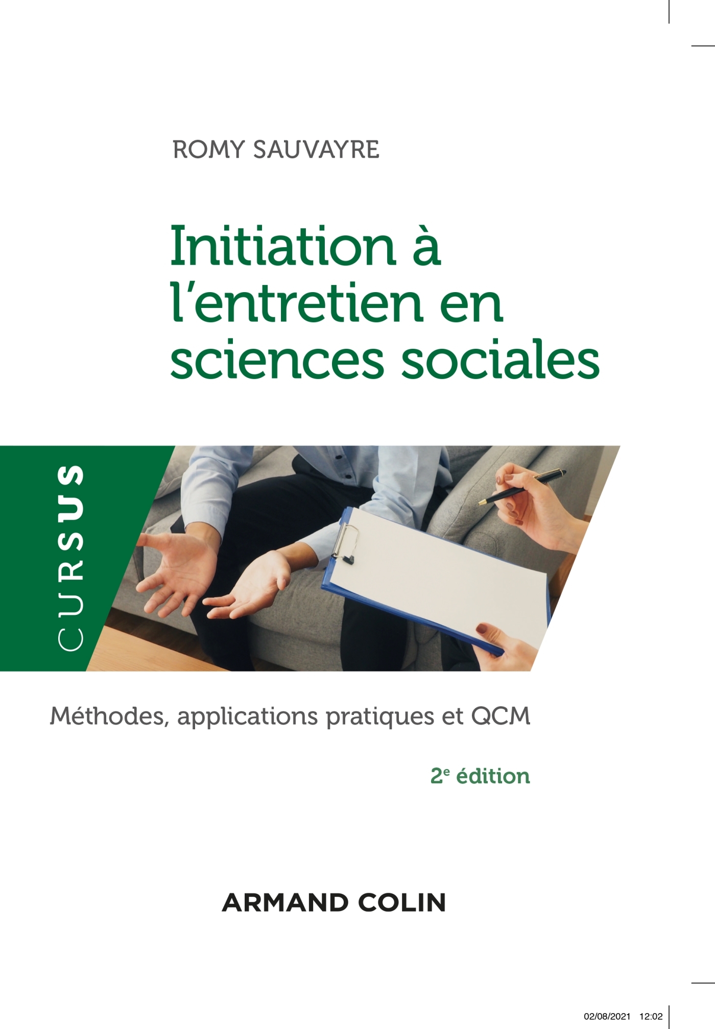 Initiation à l'entretien en sciences sociales - 2e éd. - Méthodes, applications pratiques et QCM