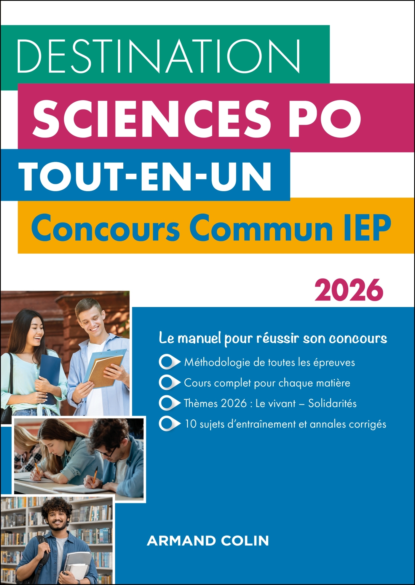 Destination Sciences Po - Concours commun IEP 2026
