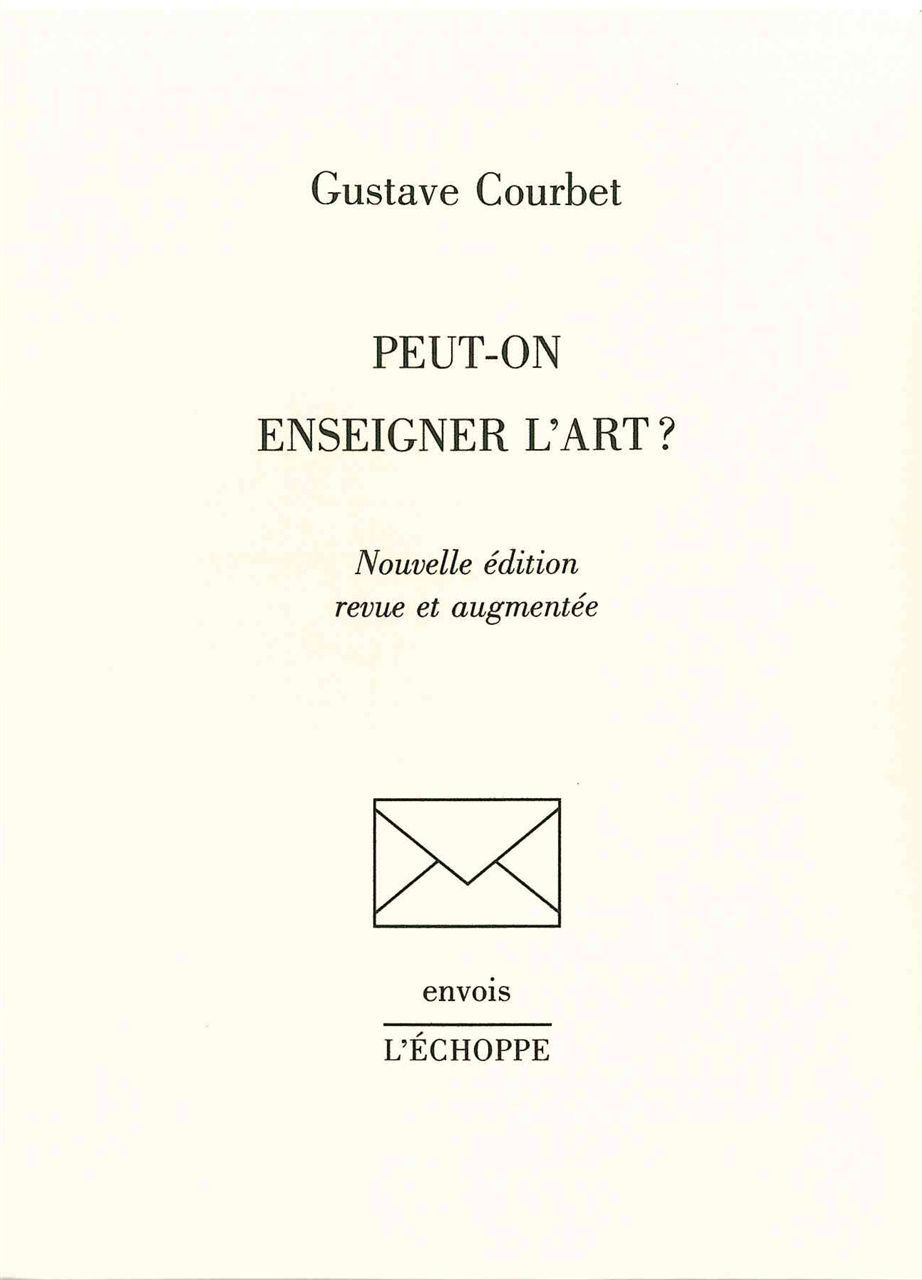 Peut-On Enseigner l'Art?