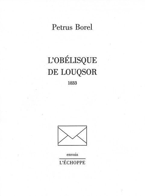 Obelisque de Louxor