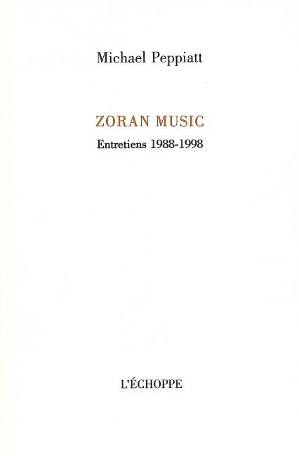 Zoran Music, Entretiens
