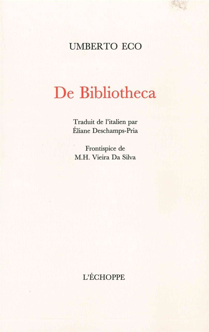 De Bibliotheca