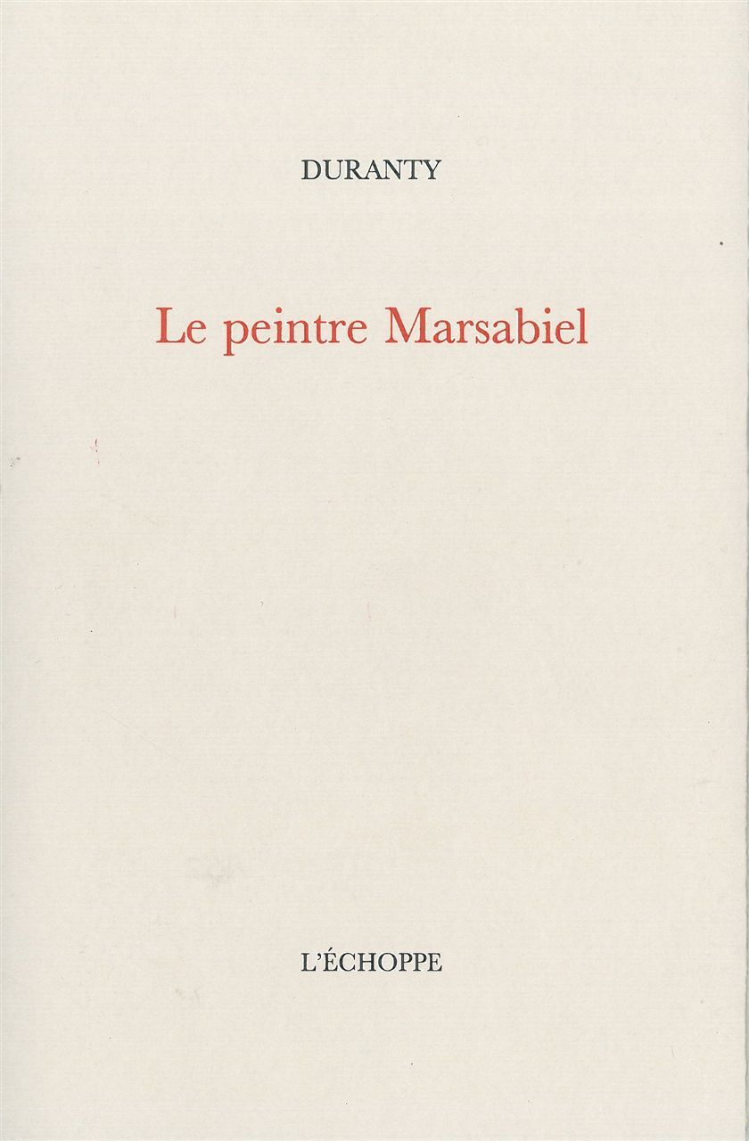 Le Peintre Marsabiel