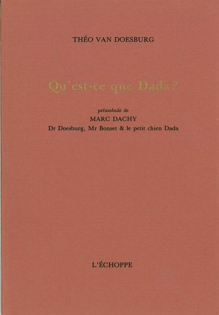 Qu'est-ce que Dada ?