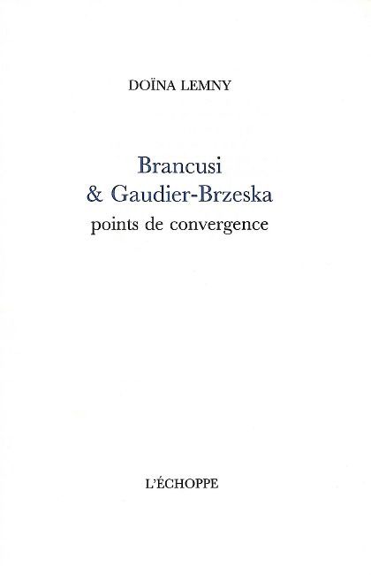 Brancusi et Gaudier-Brzeska