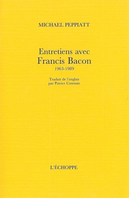 Entretiens Avec Francis Bacon
