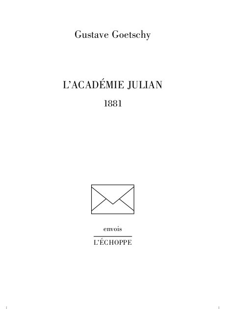 L'Académie Julian