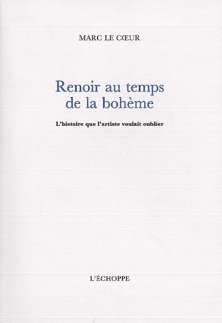 Renoir au Temps de la Boheme