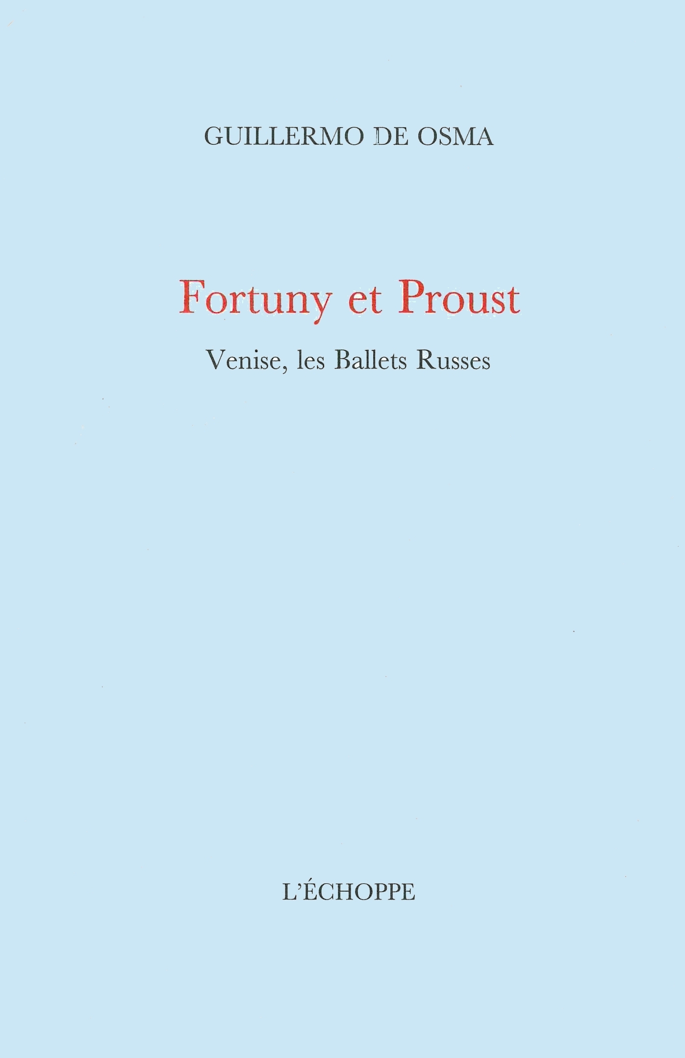 Fortuny et Proust