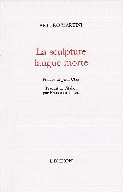 La Sculpture,Langue Morte