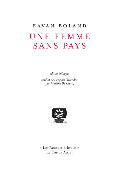 Une femme sans pays