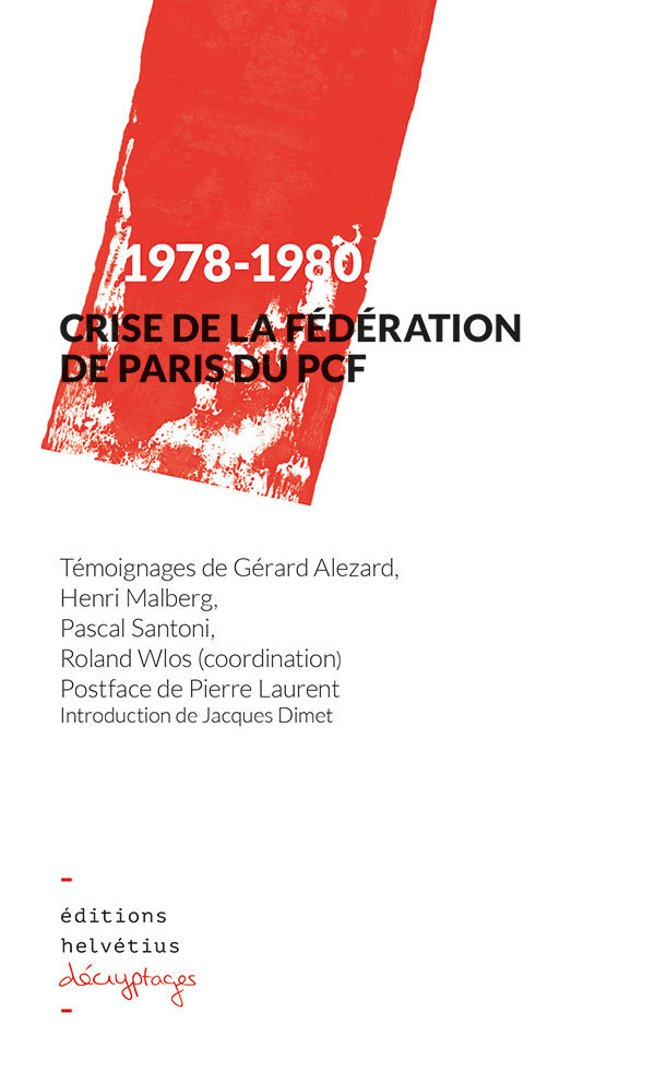 1978-1980 Crise de la fédération de Paris du PCF