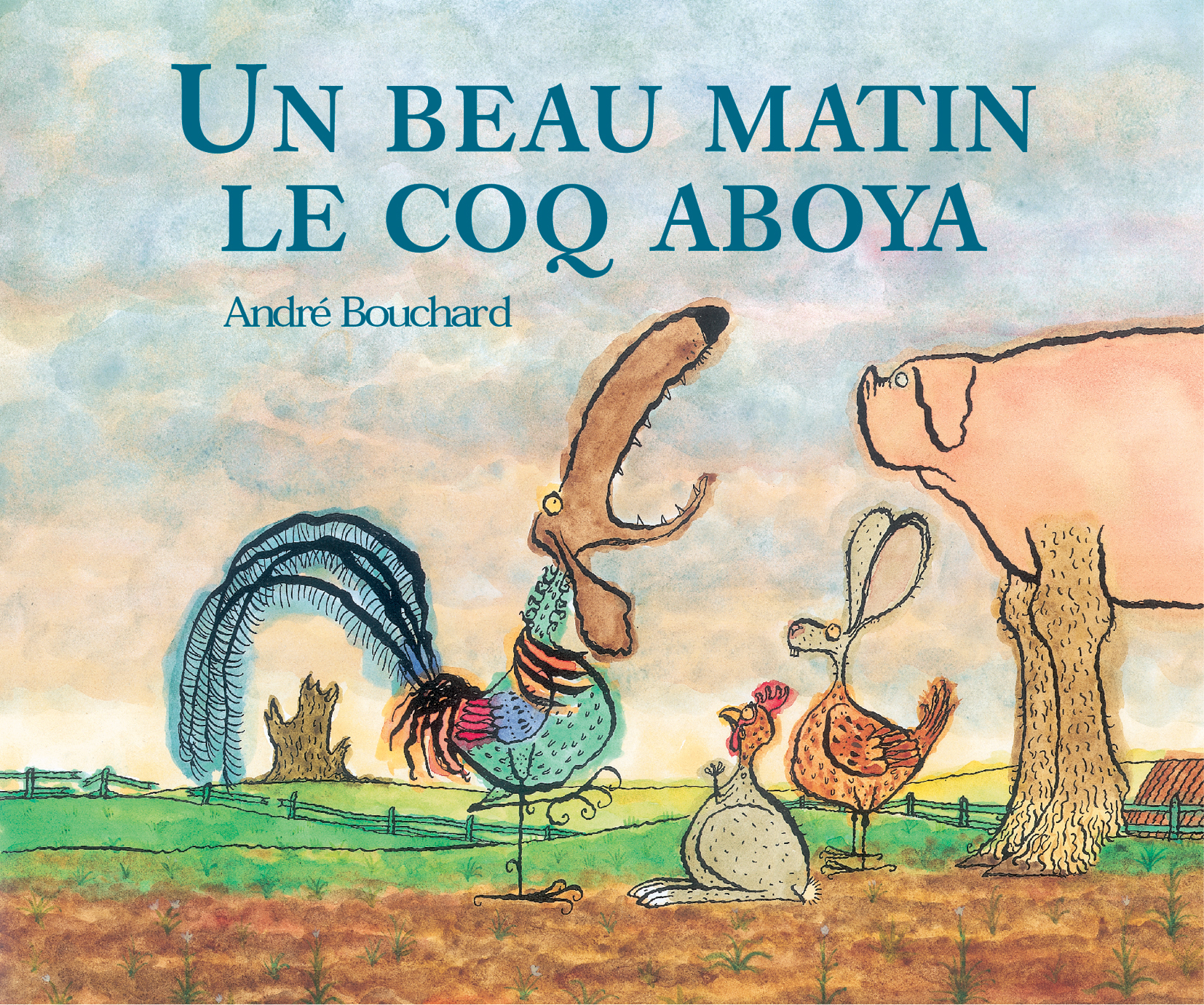 Un beau matin le coq aboya