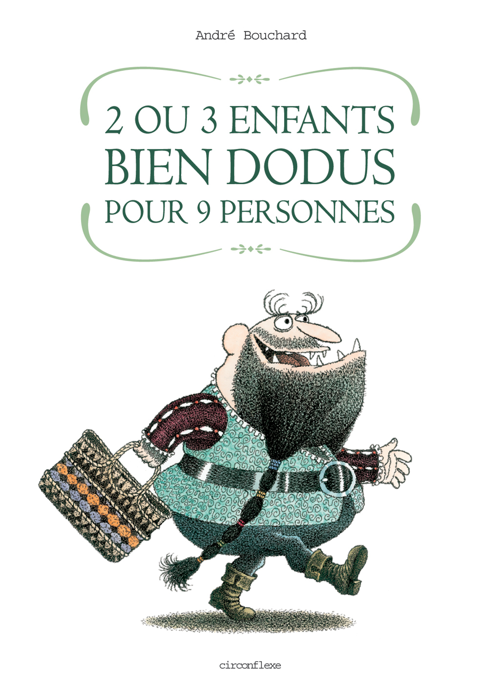 Deux ou trois enfants bien dodus pour neuf personnes