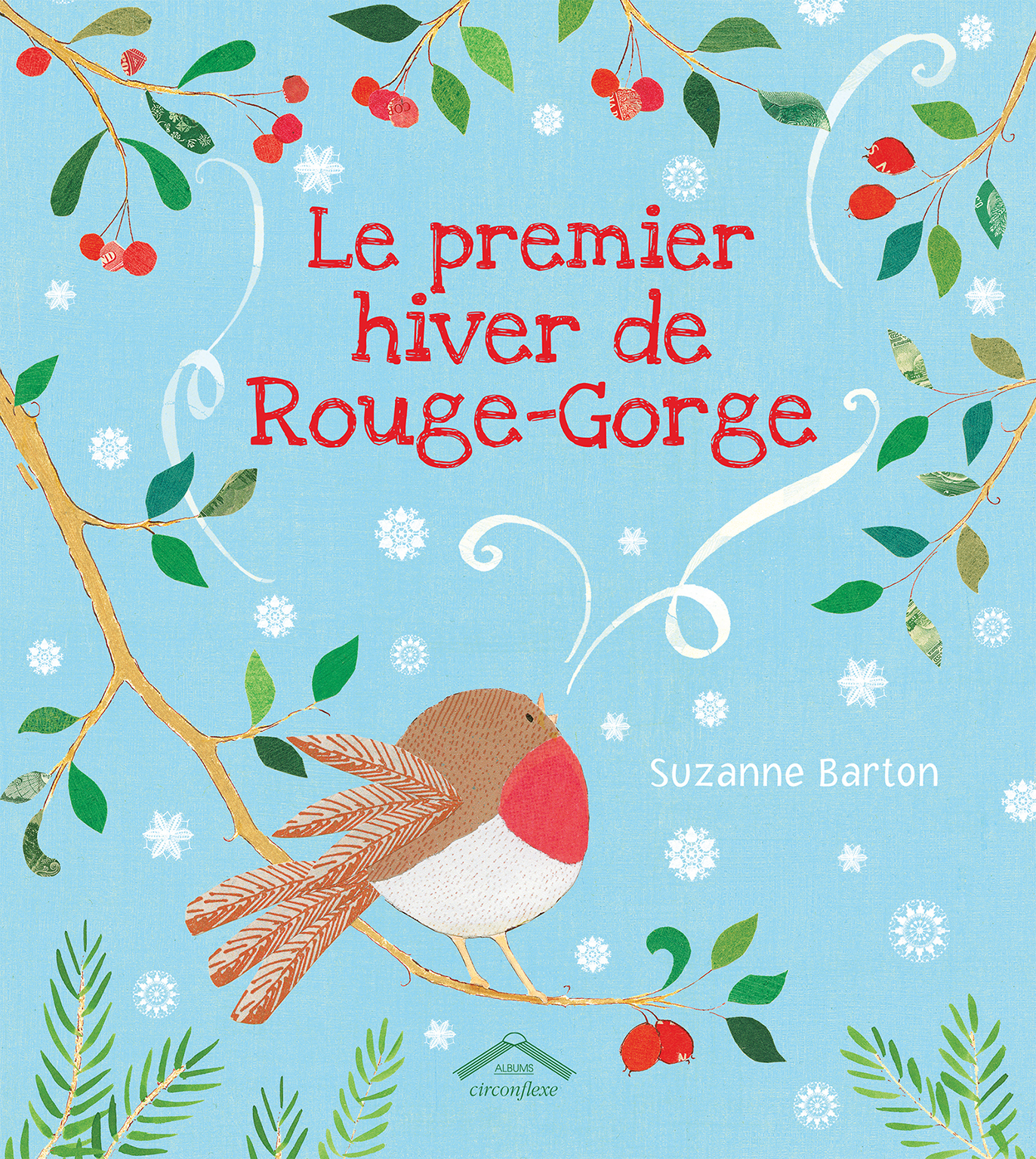 Le premier hiver rouge de rouge-gorge