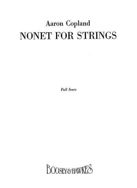 Nonet for Strings