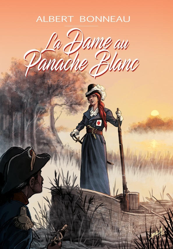 La dame au panache blanc