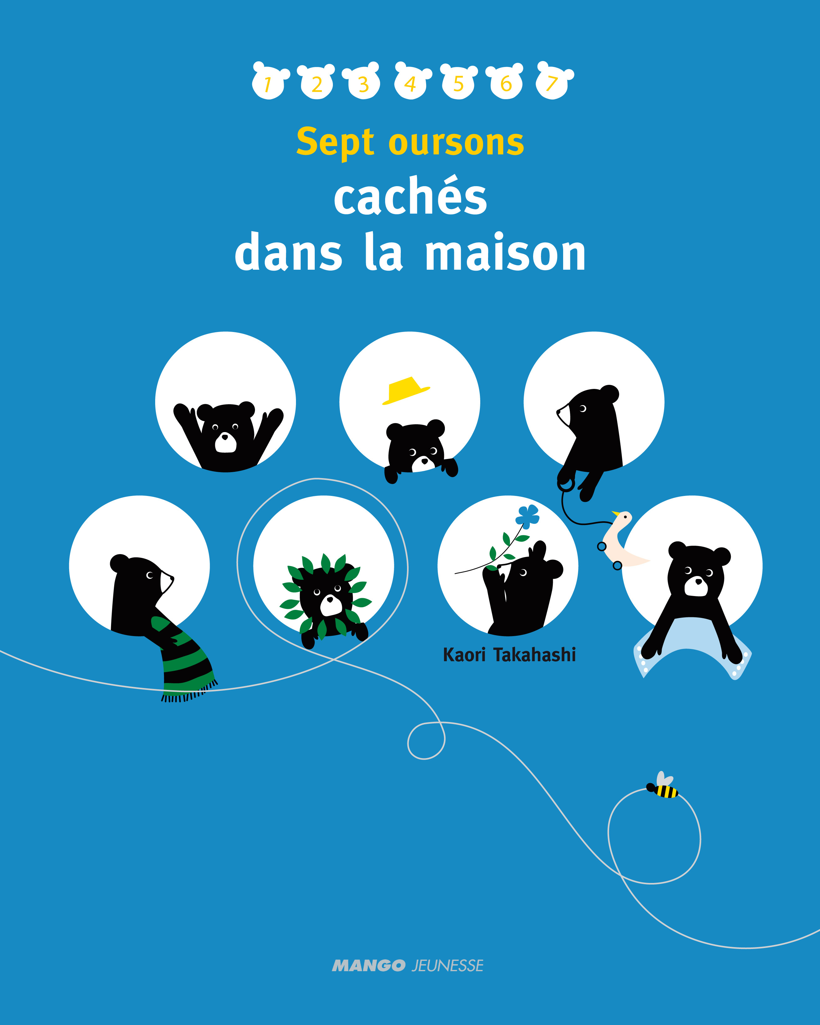 7 OURSONS CACHES DANS LA MAISON