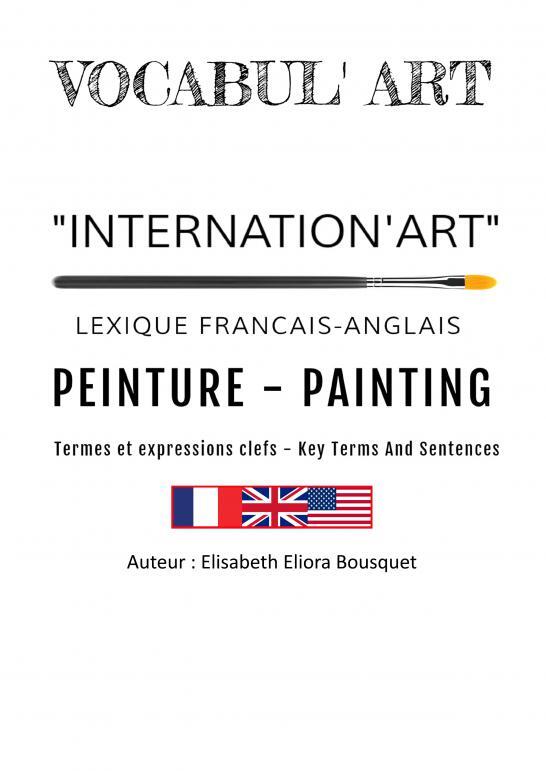 LEXIQUE DE LA PEINTURE (FR-EN)
