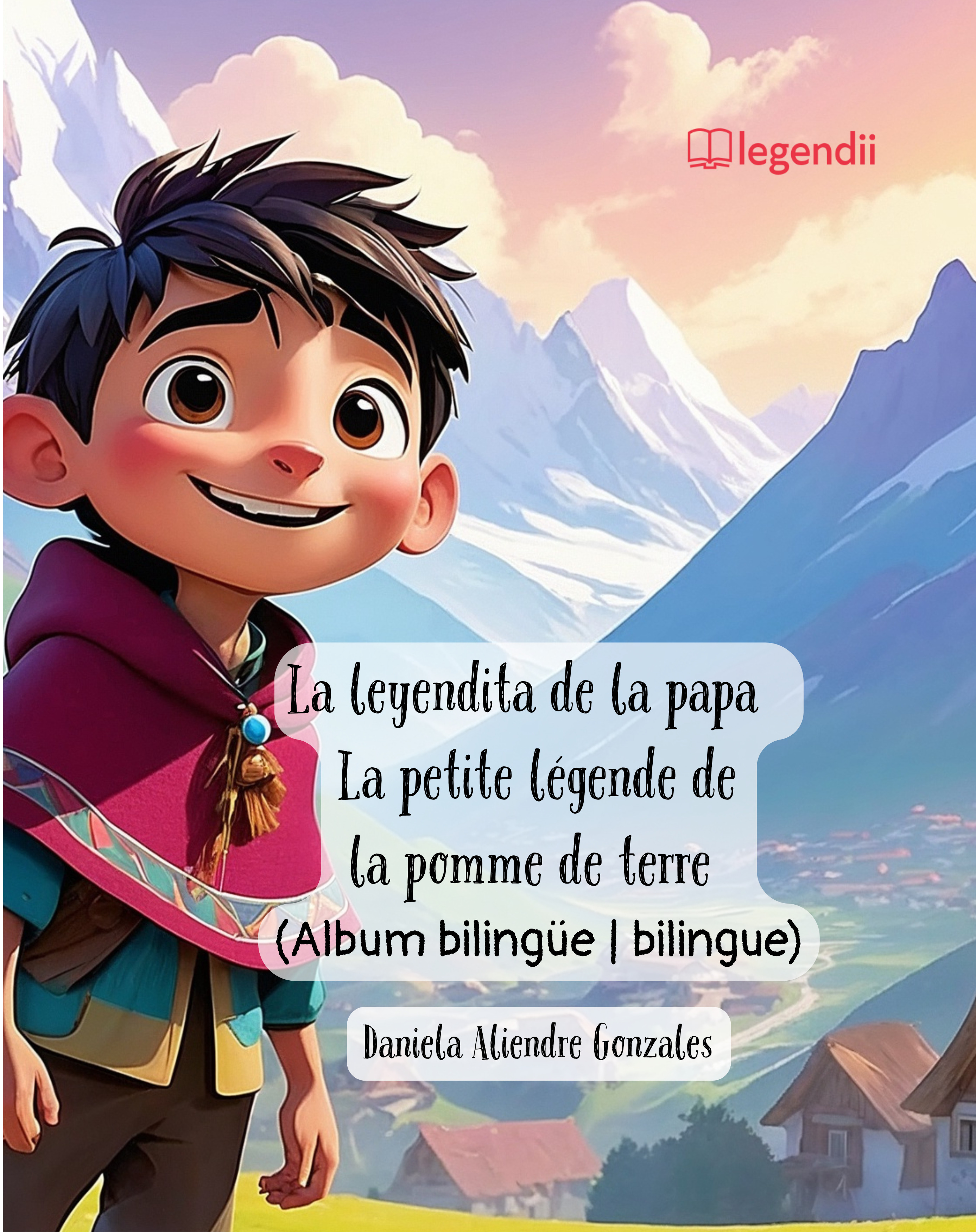 La petite légende de  la pomme de terre   La leyendita de la papa     (Album bilingüe   bilingue)