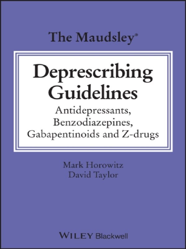 The Maudsley Deprescribing Guidelines