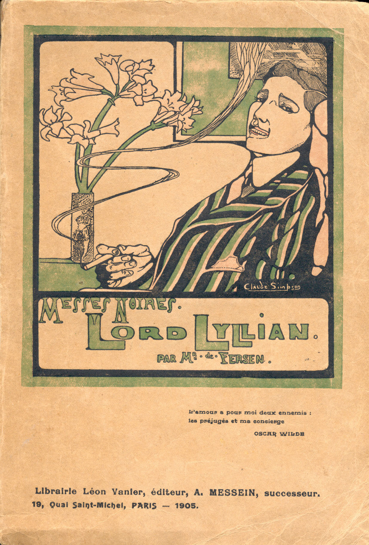 Lord Lyllian Messes noires