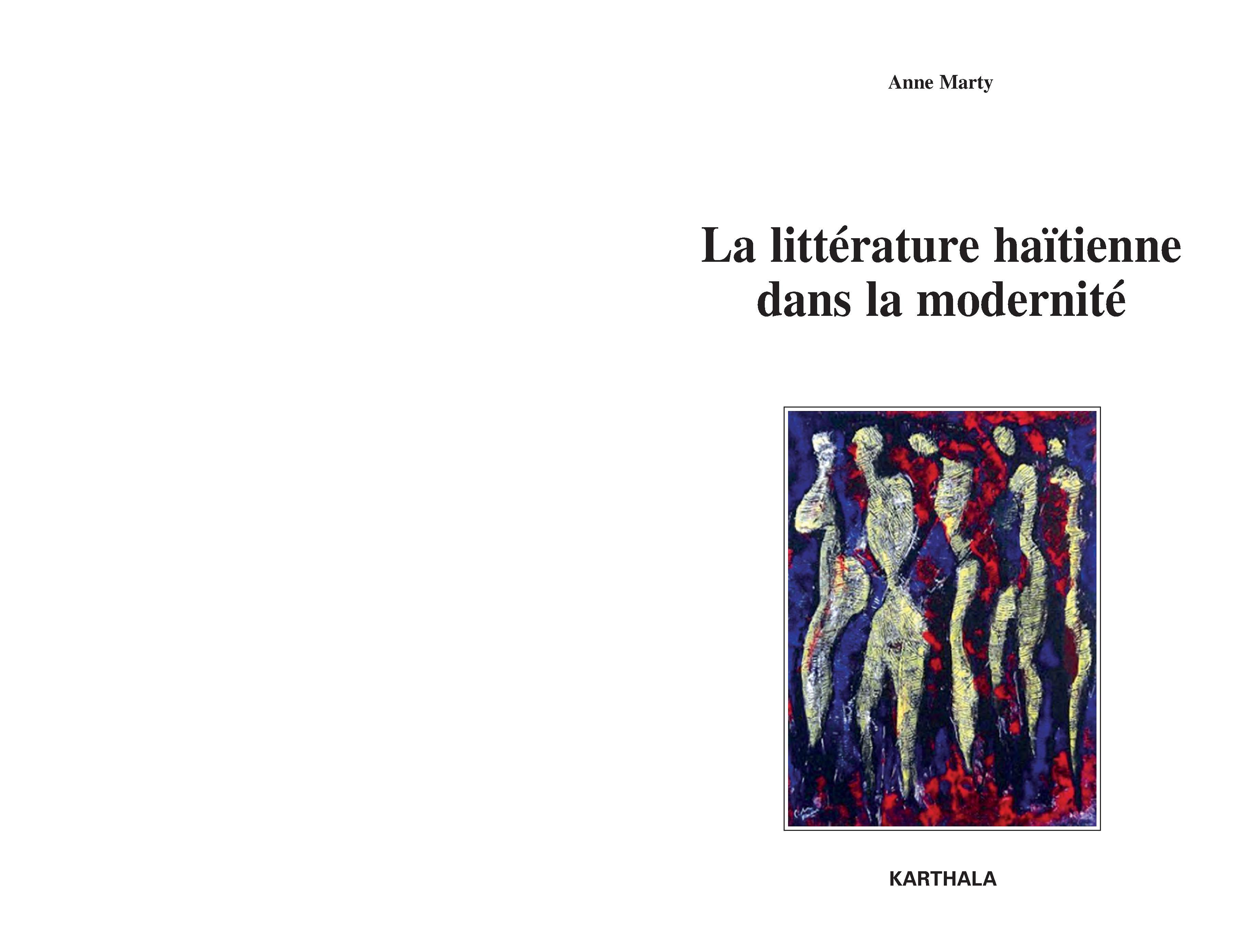 La littérature haïtienne dans la modernité - de la conférence à la publication