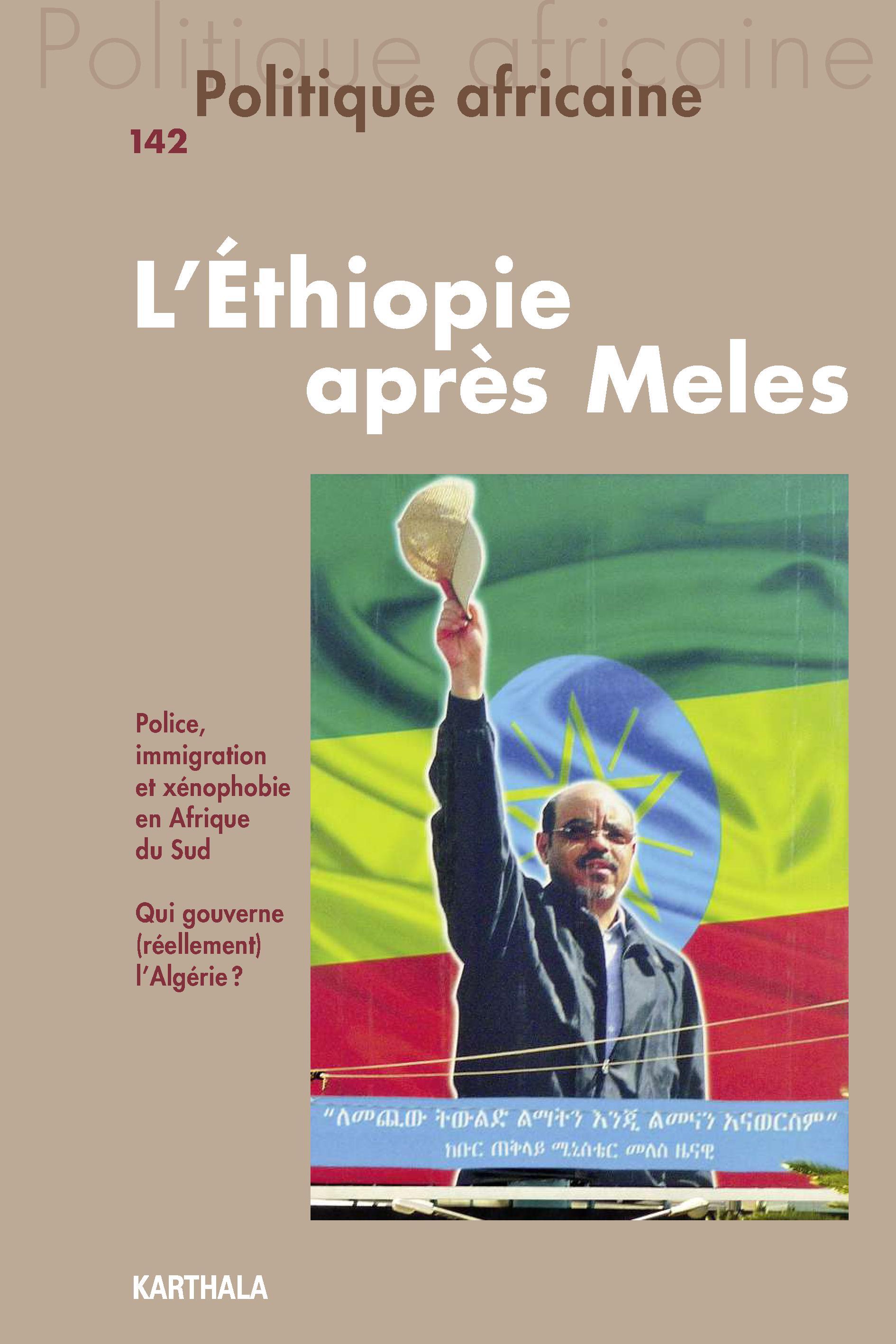 POLITIQUE AFRICAINE N-142, L'ETHIOPIE APRES MELES