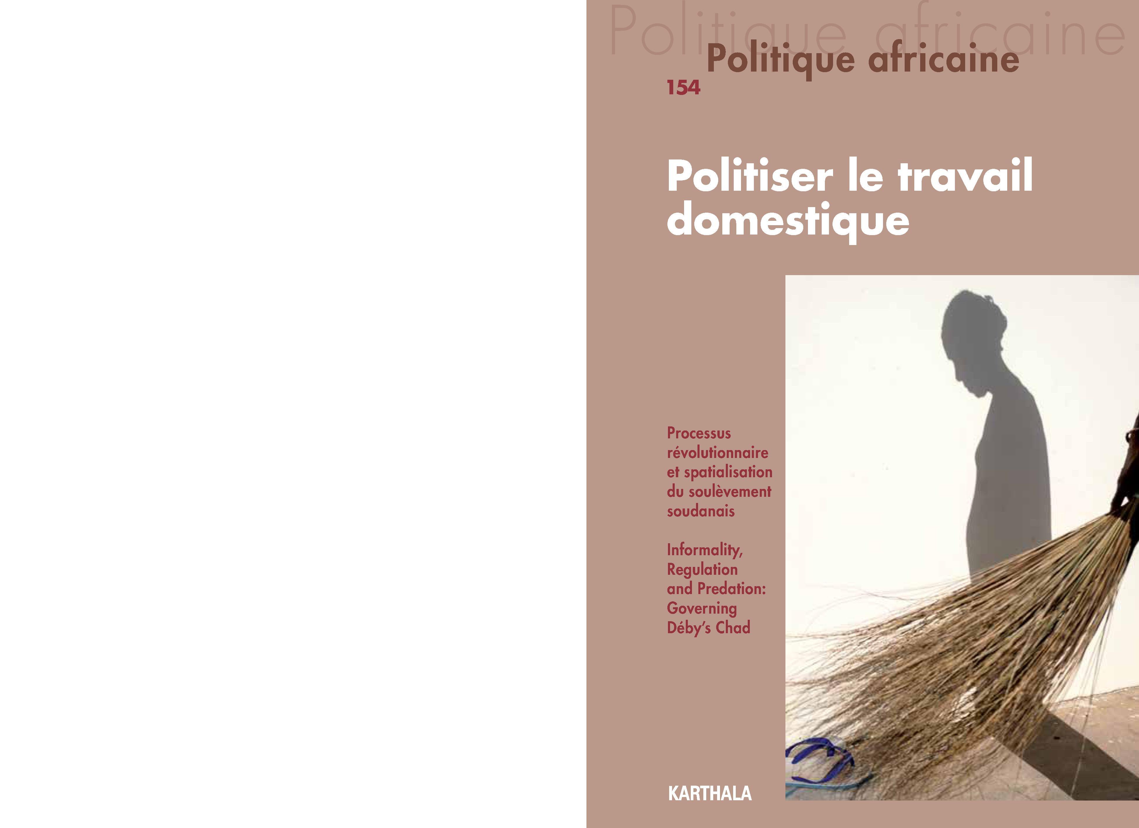 POLITIQUE AFRICAINE N-154, POLITISER LE TRAVAIL DOMESTIQUE