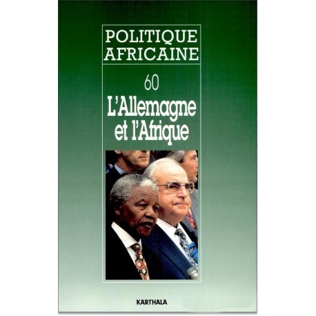 POLITIQUE AFRICAINE N-060-L'ALLEMAGNE ET L'AFRIQUE