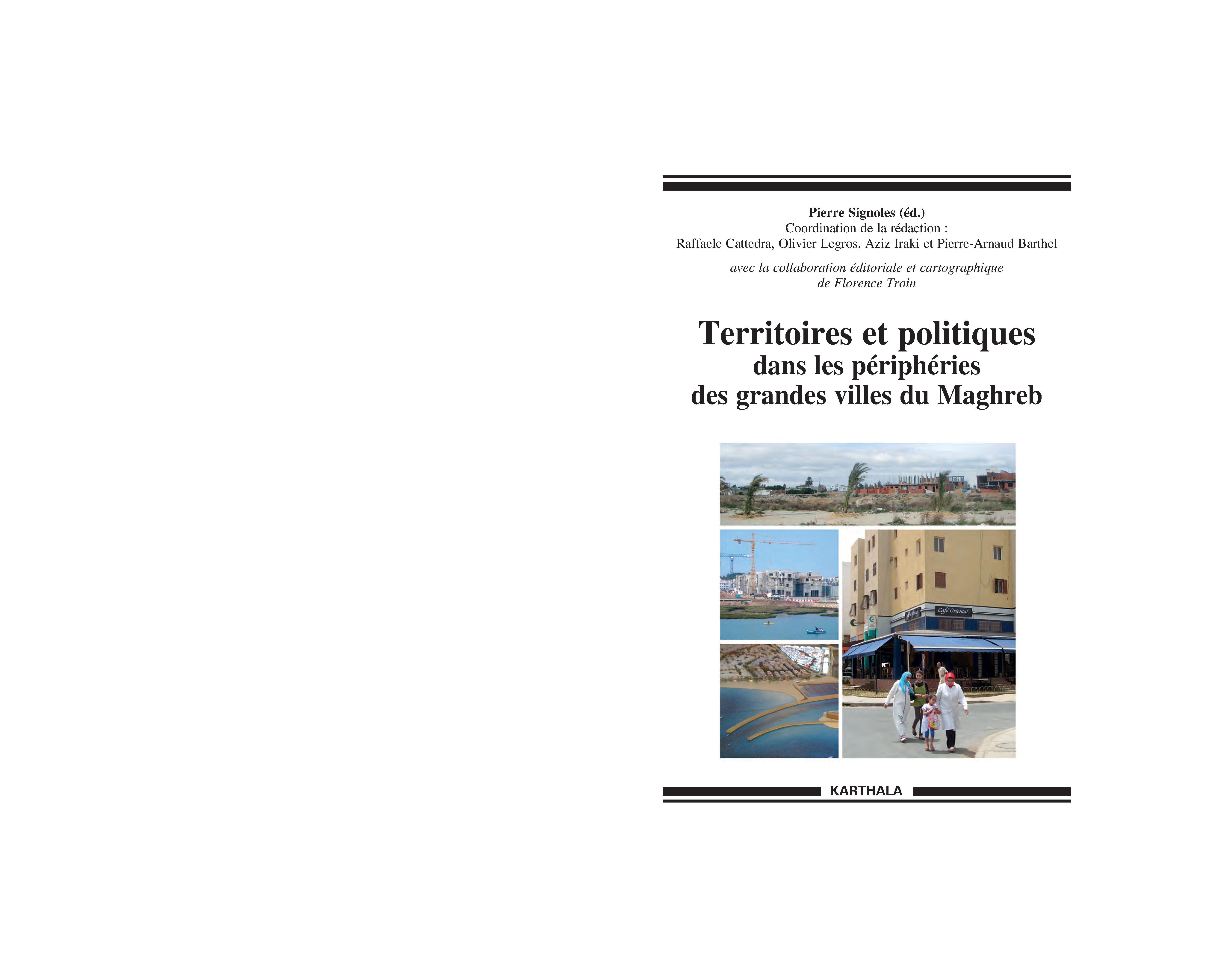 Territoires et politiques dans les périphéries des grandes villes du Maghreb