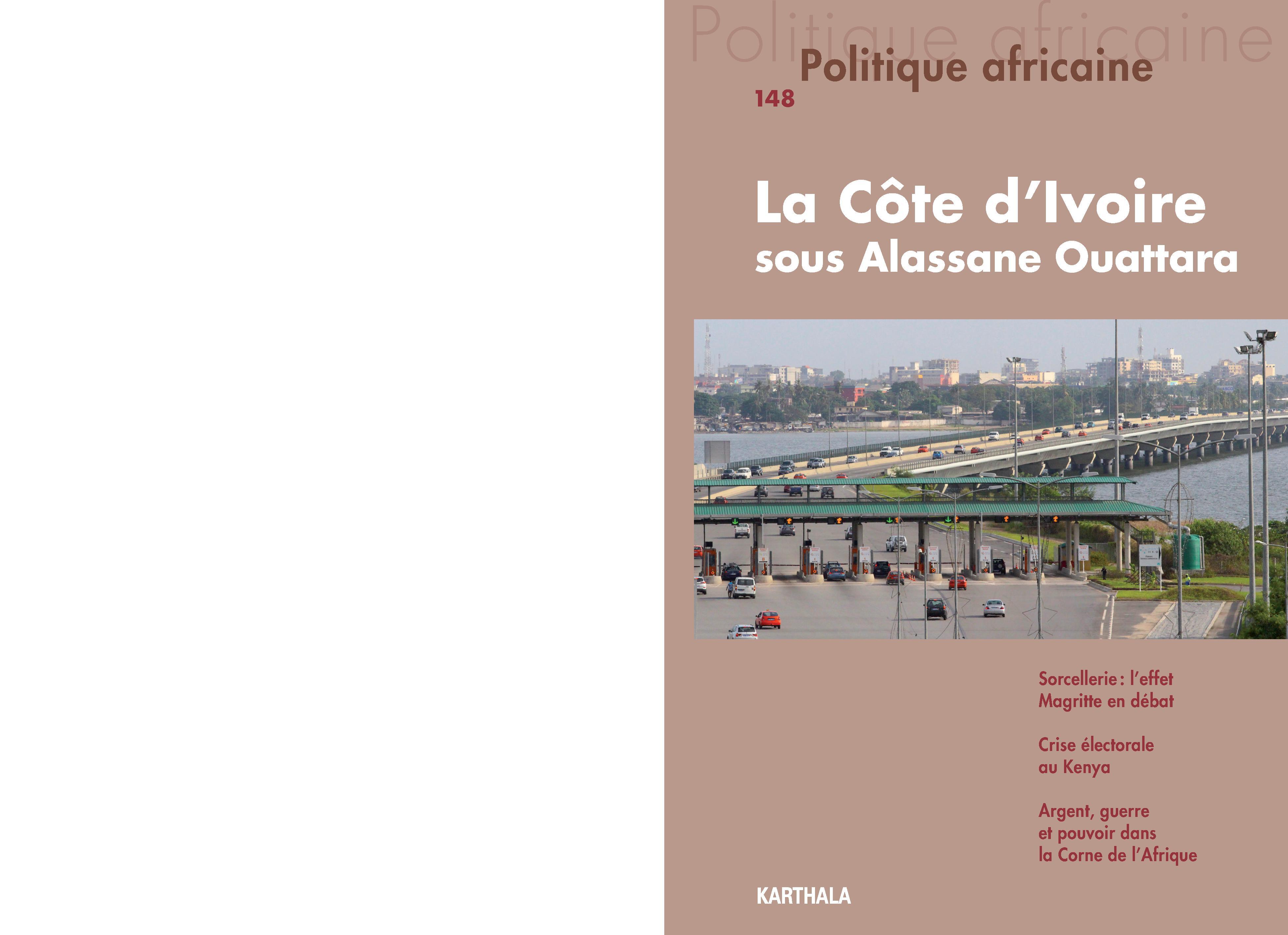 POLITIQUE AFRICAINE N-148, LA COTE D'IVOIRE SOUS ALASSANE OUATTARA