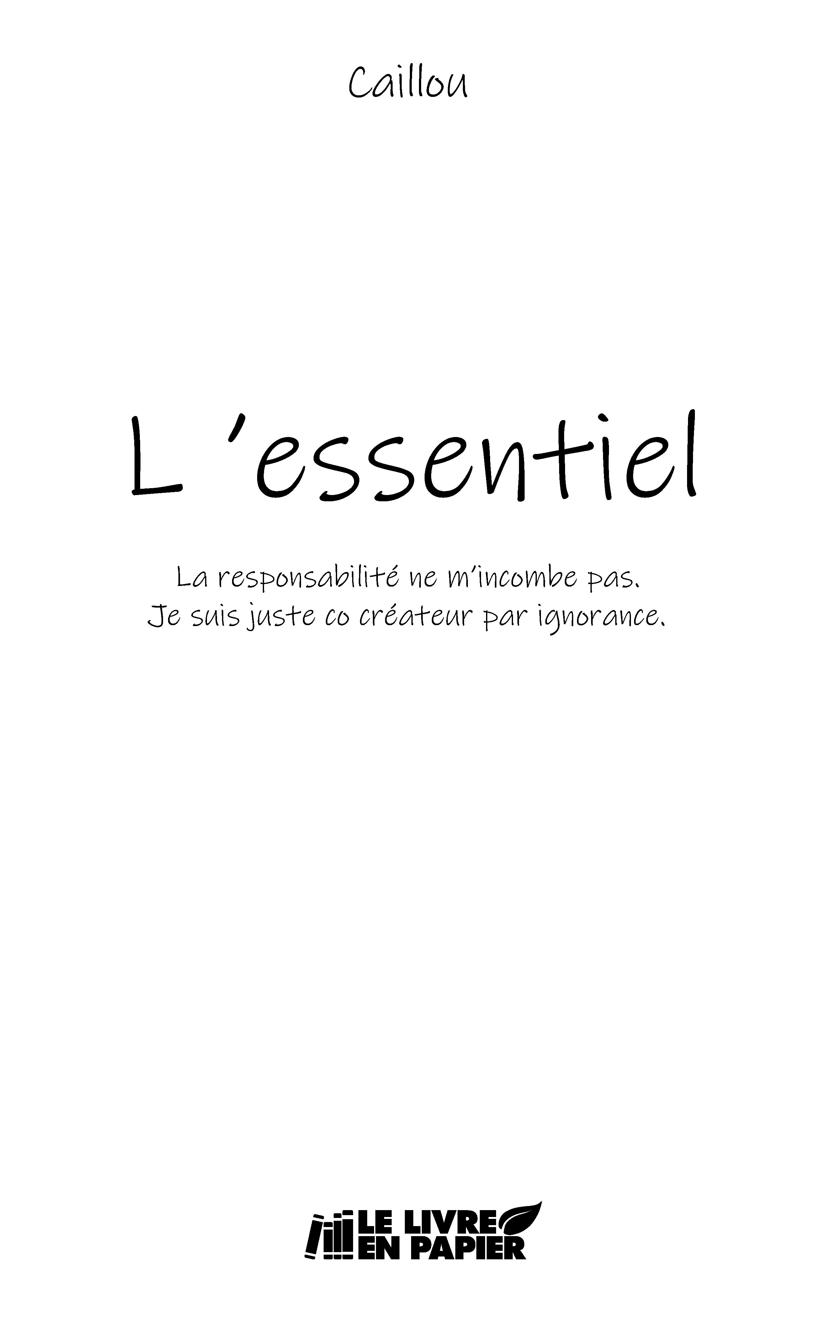L'essentiel