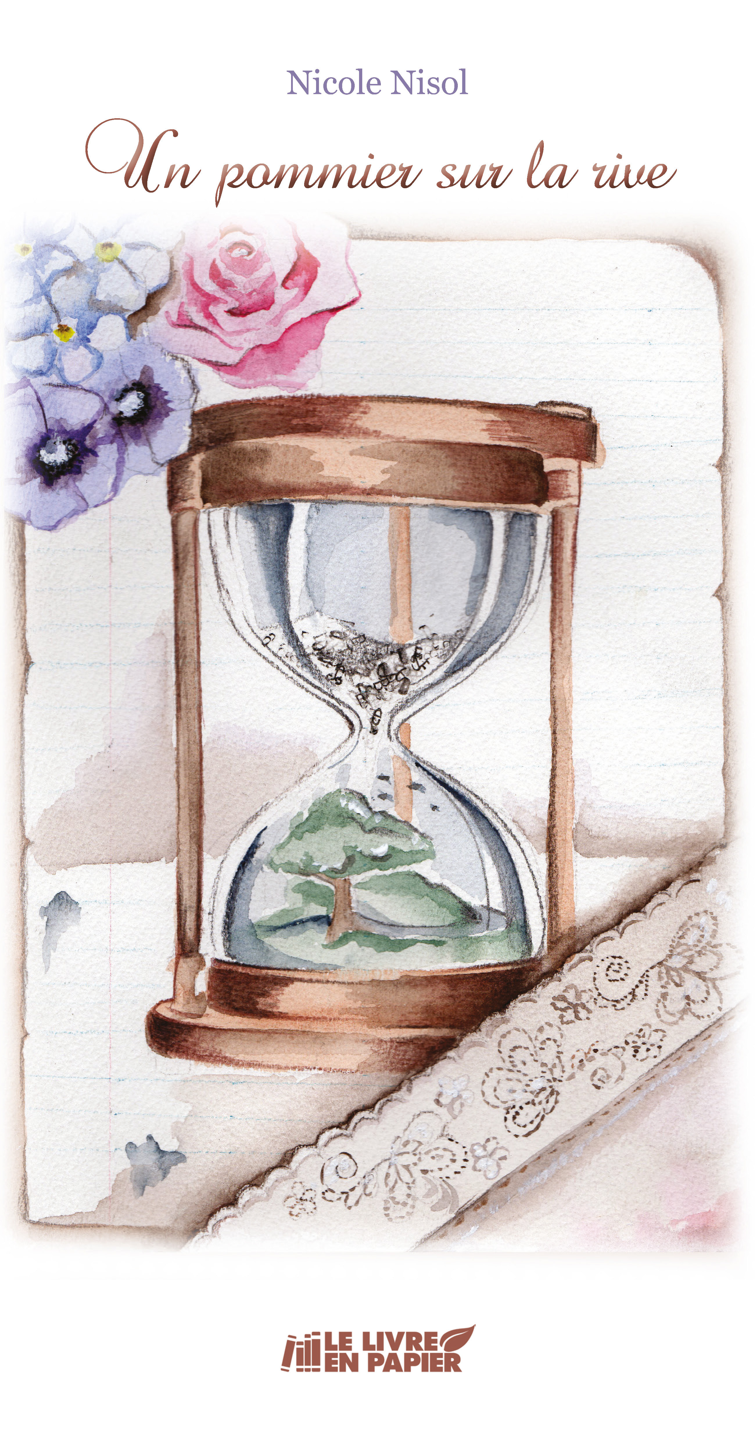 Un pommier sur la rive