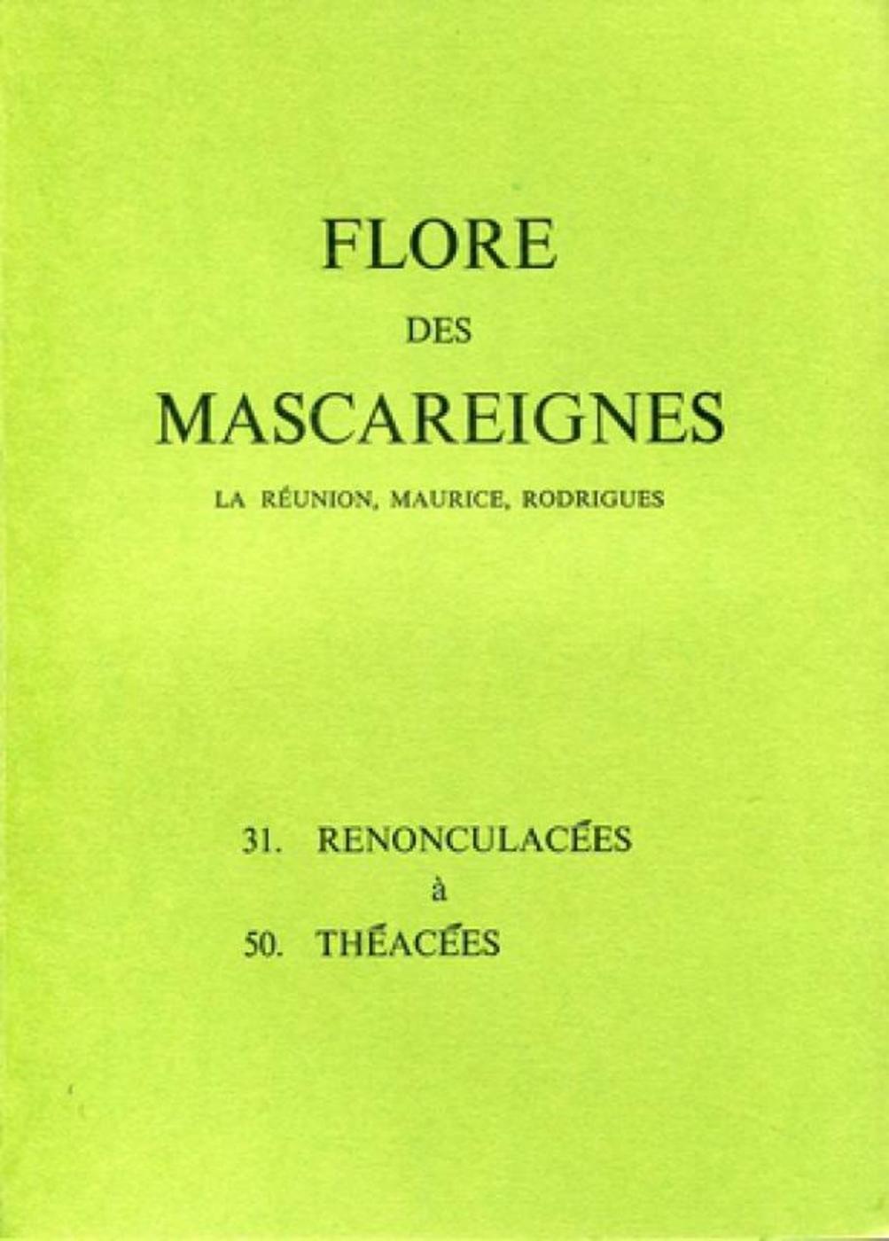 Flore des Mascareignes - 31 à 50