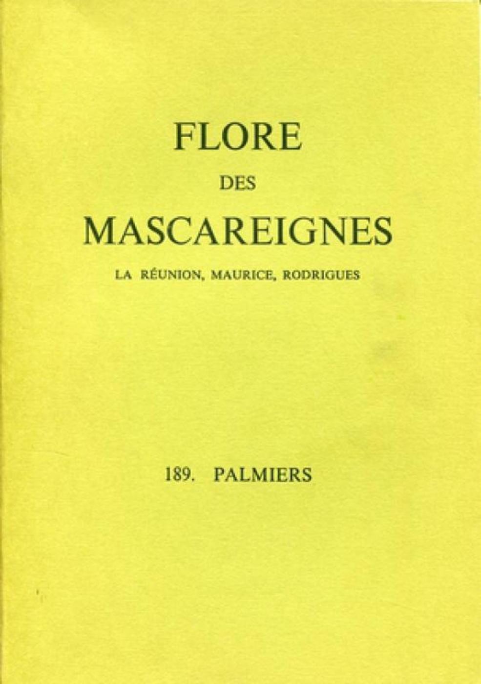 Flore des Mascareignes - 189