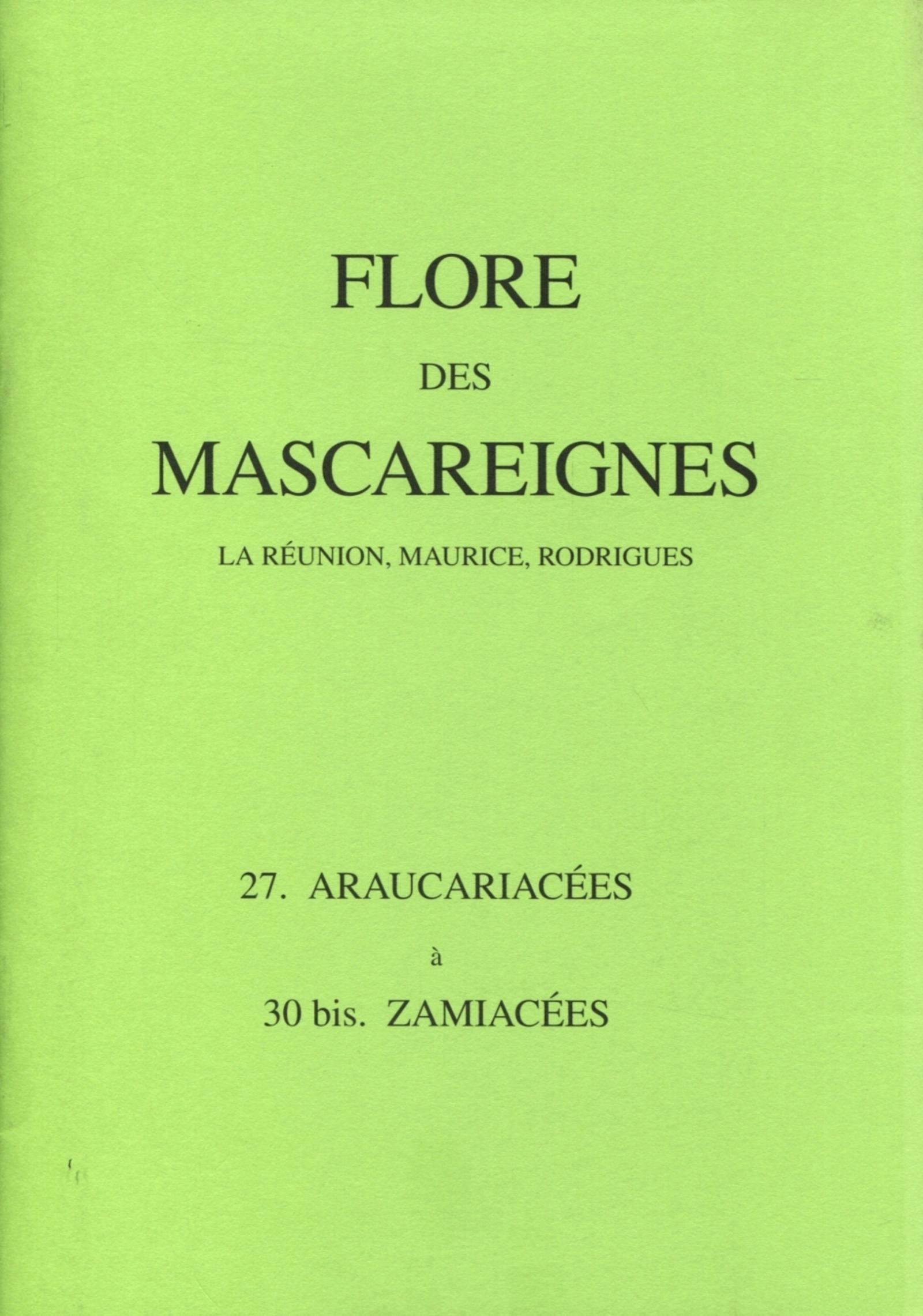 Flore des Mascareignes 27